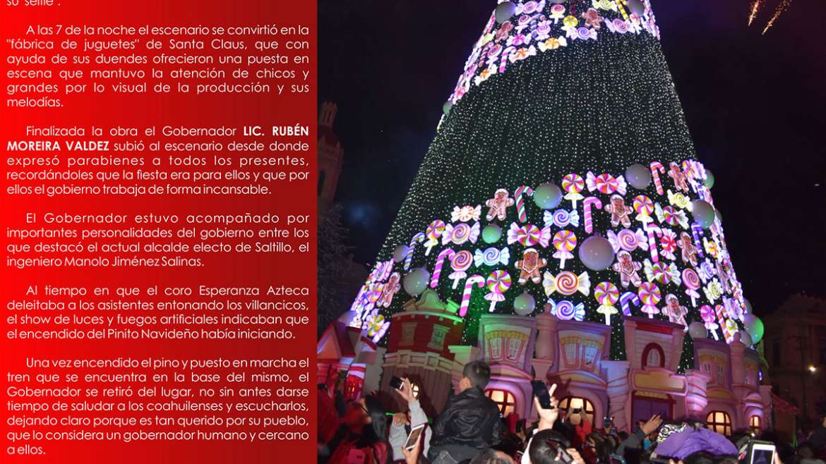 Encendido Pino Navideño