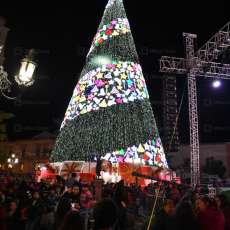 Encendido del Pinito Navideño 2018 en Saltillo