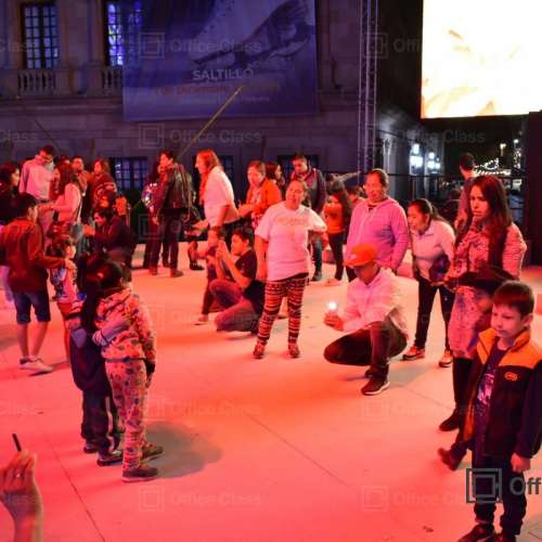 Encendido del Pinito Navideño 2018 en Saltillo